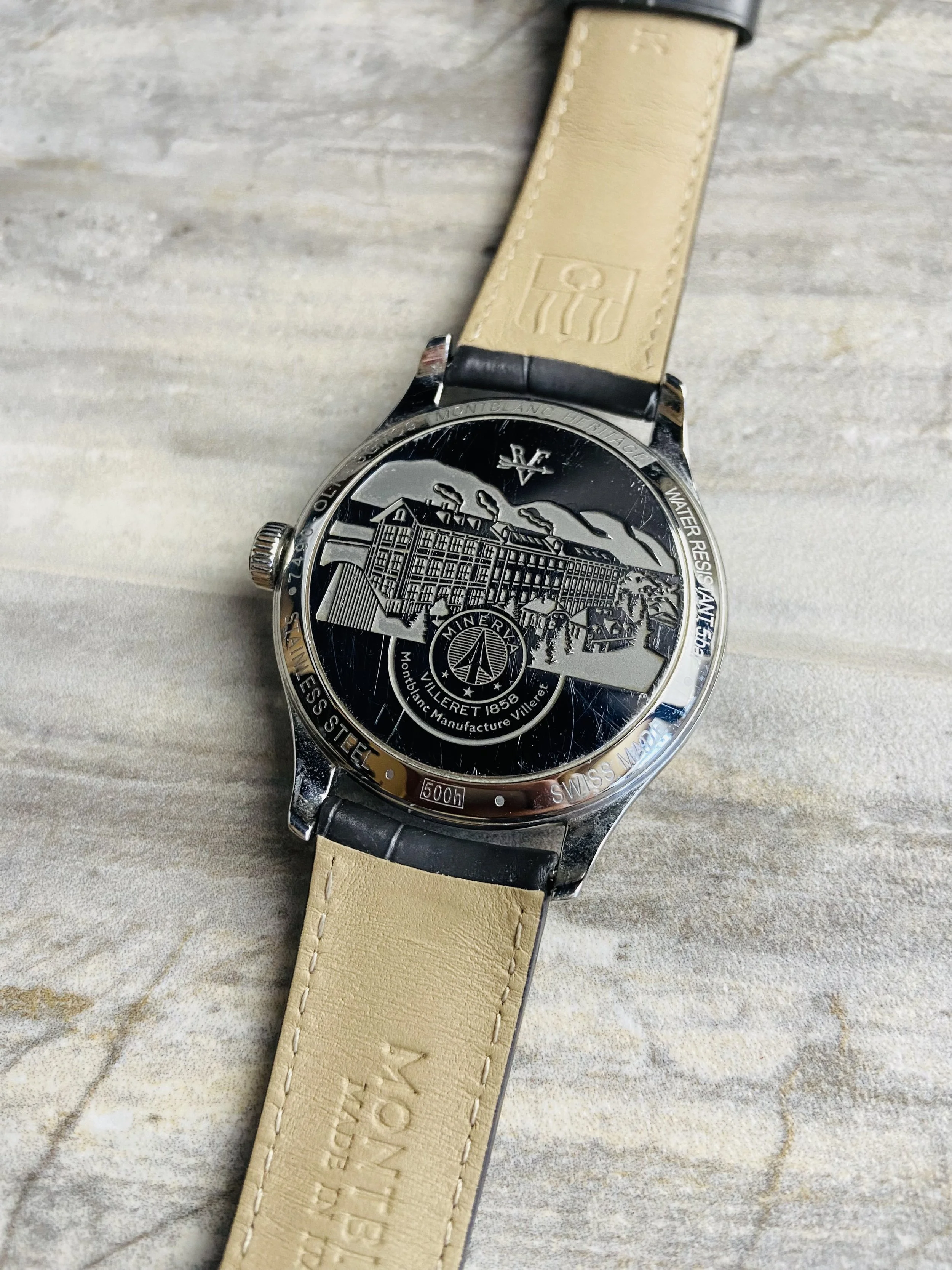 MONT BLANC AUTOMATIC 腕時計 Mont Blanc Heritage Automatic - EOT140 — EOT Watches